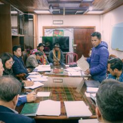 REUNIÓN INTERINSTITUCIONAL EN BENEFICIO DE LA COMUNIDAD DE CHOJLLARA-MUNICIPIO LICOMA